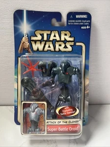 Star Wars Attack Of The Clones Super Battle Droid Sealed MOC Background Insert - Picture 1 of 2