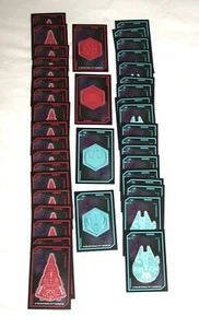 MONOPOLY STAR WARS FORCE CARDS COMPLETE SET - Picture 1 of 2