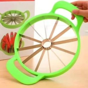 Cortadora de sandía grande cortadora de acero inoxidable con forma de helado cortadora de melón Reino Unido - Imagen 1 de 6