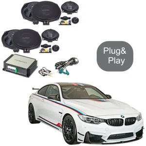 Soundsystem BMW Lautsprecher Subwoofer Bass für 1er 3er E- F- Serie  Plug Play - Bild 1 von 11