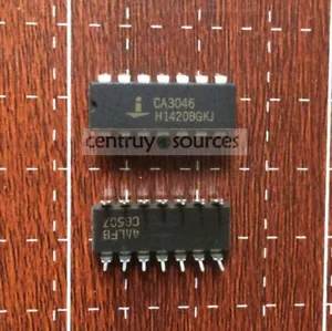 10PCS CA3046 DIP-14 Purpose NPN Transistor Array #D7 - Bild 1 von 4