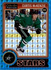 2014-15 O-Pee-Chee Platinum Blue Cubes #176 Curtis McKenzie /65