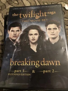 The Twilight Saga: Breaking Dawn Part 1 & 2 Two-movie Set Extended Edition DVDs - Picture 1 of 2