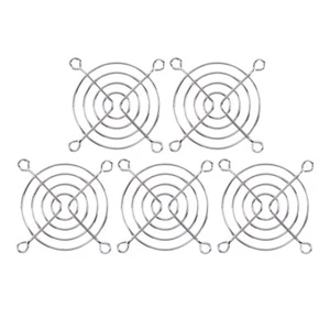 5 Stück PC-Gehäuselüftergitter Computer-Lüfter-Fingerschutz (60 mm) - Bild 1 von 8