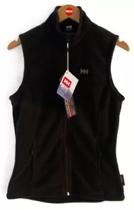 Womens Helly Hansen BLACK Daybreaker Fleece Vest $65, Size: S - Picture 1 of 5