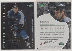 2001-02 ITG Parkhurst Silver Tri-Star New England /10 Patrick Marleau #80