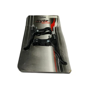 KIT PAAR BREMSHEBEL BRAKE LEVERS FAHRRAD BYTE ALUMINIUM SCHWARZ FÜR BMX - Bild 1 von 2