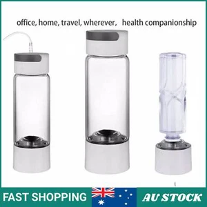 420 ml Hydrogen Water Generator Bottle Portable USB Port SPE PEM Technology New - Picture 1 of 6