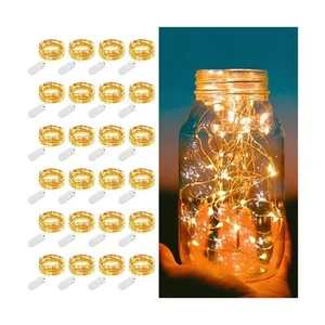 MUMUXI Fairy Lights Battery Operated [24 Pack], 7.2ft 20 LED Battery Operated... - Picture 1 of 8