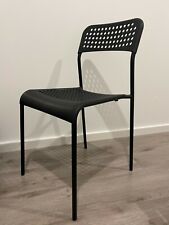 Black Comfortable Chair with Back Rest and As Good as New
