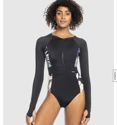 Mono de una pieza ROXY ACTIVE BLOCKING natación surf manga larga UV TALLA S NUEVO CON ETIQUETAS Foto 1 de 4