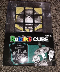 DISNEY THE NIGHTMARE BEFORE CHRISTMAS--RUBIK'S CUBE PUZZLE (NEW) - Picture 1 of 9