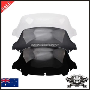 Motorcycle 10" Windshield Windscreen Harley Electra Street Glide Touring Ultra - Picture 1 of 5