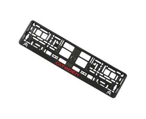 European License Number Plate Frame Holder Surround for Citroen fans - Picture 1 of 3