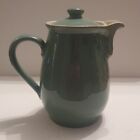 Denby Stoneware Manor Green 2.5pt Coffee Pot/Hot Water Jug 1960s Glazed 