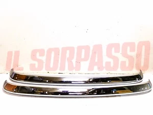 FRONT + REAR BUMPER RENAULT 4 R4 CHROME - Picture 1 of 1