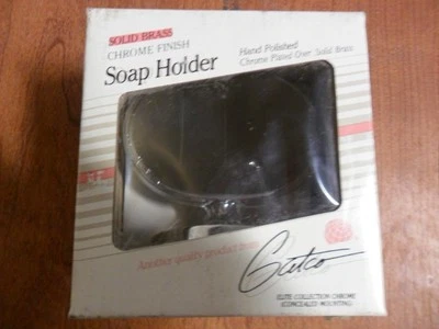 Gatco Elite Collection Soap Holder Solid Brass-Chrome Finish - 5015 - Image 1 of 3