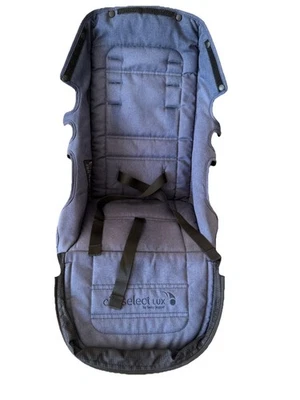 Asiento Baby Jogger City Select Lux tela azul índigo repuesto Foto 1 de 4