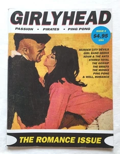 Girlyhead magazine #4 Adam & the ants Briefs Murder city devils Girl band Geeks - Picture 1 of 11