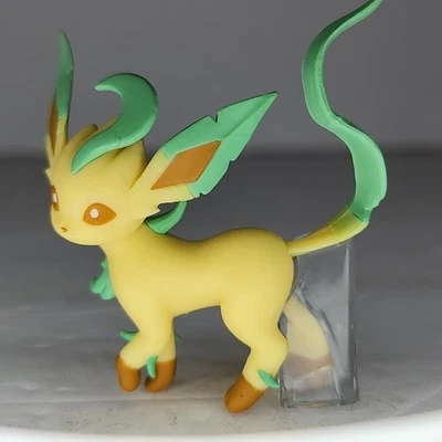 Pokemon Escala Mundo 2" Escala 1:20 Leafeon Leafia Mini Figura Sinnoh 2 Foto 1 de 3