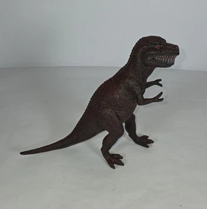 Schleich DGI Tyrannsaurus Rex dinosaur figure oldschool dark red form year 2010 - Picture 1 of 6