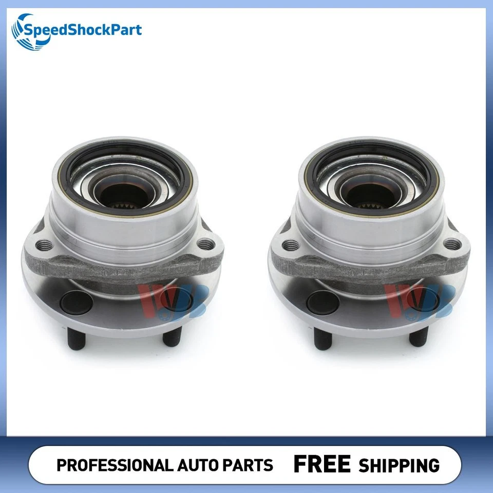 Conjunto de cojinete y buje de rueda delantera WJB para Jeep Cherokee 1984-1989 Foto 1 de 3