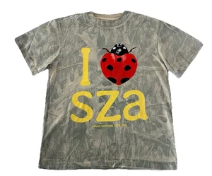 SZA T Shirt S Camo I Heart SZA Grand National Tour 2025 Merch *flaw - Picture 1 of 14