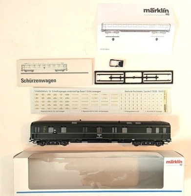 Vagón postal ferroviario alemán Marklin Märklin 43261 HO - nuevo en caja - envío gratuito Foto 1 de 4