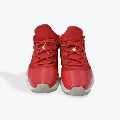 Jordan 11 ретро низкий красный черный белый мужской размер 10 кроссовки обувь DN4180 601 - Изображение 1 из 4