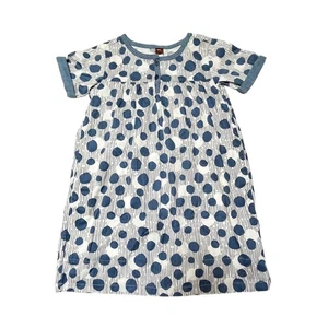 Tea Collection Dot Dress Size 8 - Picture 1 of 6