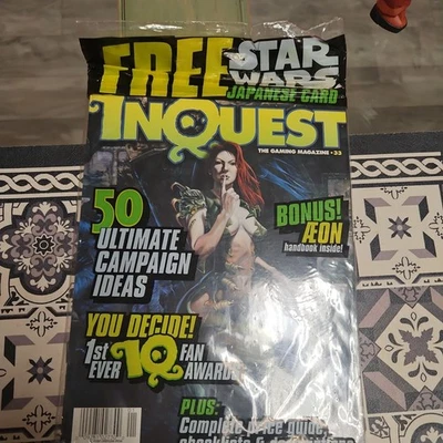 InQuest Gamer Issue #33 Jan 1998 with Holiday Magic Cutout Cards MTG RARE - Image 1 of 3