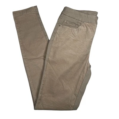 Nuevos Pantalones Tribales Stitch Fix Para Mujer Talla 4 Pull-On Ajustados Sable Pana Tostado Foto 1 de 4