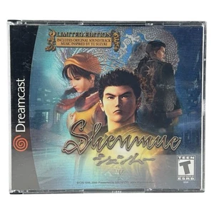 Shenmue (Sega Dreamcast, 2000) Limited Edition 5-Disc Complete Game + Soundtrack - Picture 1 of 12