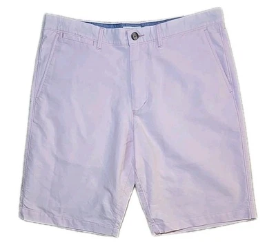 Pantalones cortos Merona para hombre talla 33 rosa 100 % algodón frente plano.  Foto 1 de 4