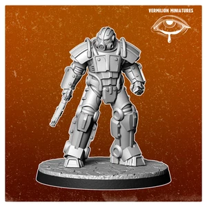 Type 3 Armor C  | Armor Workshop | Vermillion | D&D Wargaming 3D Printed Mini - Picture 1 of 1
