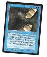 Magic the gathering ~ MTG ~ 1x Dandan ~ Arabian Nights  ~ M/NM