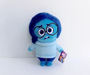 Disney Pixar Inside Out 2 Sadness Plush Stuffed Doll 8" Embroidered Details NWT - Picture 1 of 3