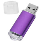 Usb Flash Drive Transparent Cover Purple Portable Storage For P Zz1