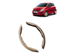 Cubierta de agarre de volante de cuero sintético beige para Suzuki Ritz - 2009-2015 - Imagen 1 de 5