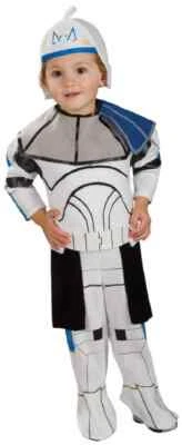 Fantasia fantasia Capitão Rex Star Wars Clone Trooper Halloween bebê criança - Imagem 1 de 2