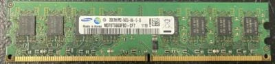 Samsung M378T5663FB3-CF7 2GB 2Rx8 PC2-6400U-666-12-E3 Memory Module - Image 1 of 2