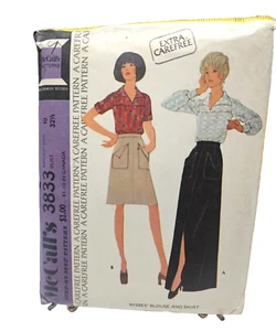 Vintage McCall's #3833 Size 10 Bust 32 1/2 Uncut/Folded - Picture 1 of 5