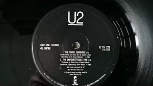 U2 - THE THREE SUNRISES . 12'' Vinyl SP. - Foto 1 di 5