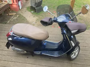 PIAGGIO VESPA PRIMAVERA 125cc Midnight Blue, ULEZ friendly, extras included - Picture 1 of 14