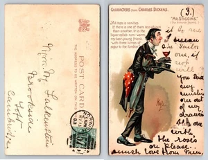 Mr Stiggins - Tuck's "Dickens' Series 541" - Posted 1903 - Picture 1 of 1