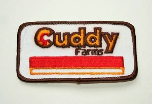 Cuddy Farms Ontario Canada Turkeys & Eggs Uniform or Hat Patch 1970s NOS New - Picture 1 of 3