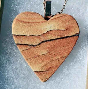 Original,  Picture Rock Sandstone Pendant by Bob Caruso * 1.5" tall - Picture 1 of 3