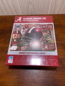 NCAA Alabama Crimson Tide Football 500-teiliges Puzzle NEU. - Bild 1 von 3