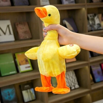 Plush Duck Toy Electronic Singing Walking Toy Stuffed Animal Kids Gift USB Ver - image 1 of 4