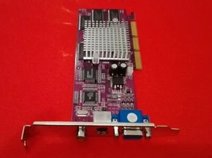 SCHEDA VIDEO AGP nVidia GEFORCE2 PALIT DAYTONA VGA S-VIDEO RCA COMPOSITE - Foto 1 di 4